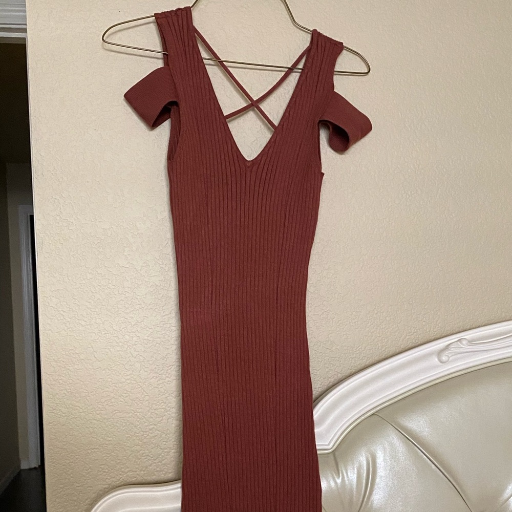 Kendall & Kylie seater midi Dress S